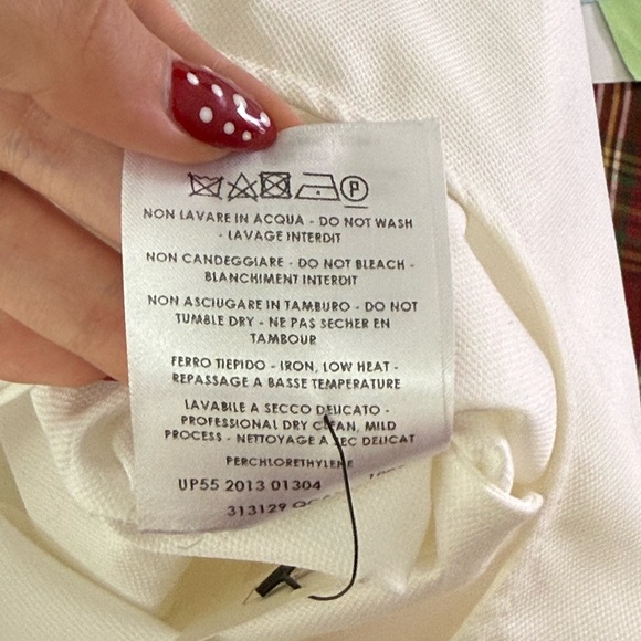 Alexander McQueen 2013 white Cotton Draped High Low Peplum crew neck Tank Top - Picture 14 of 14